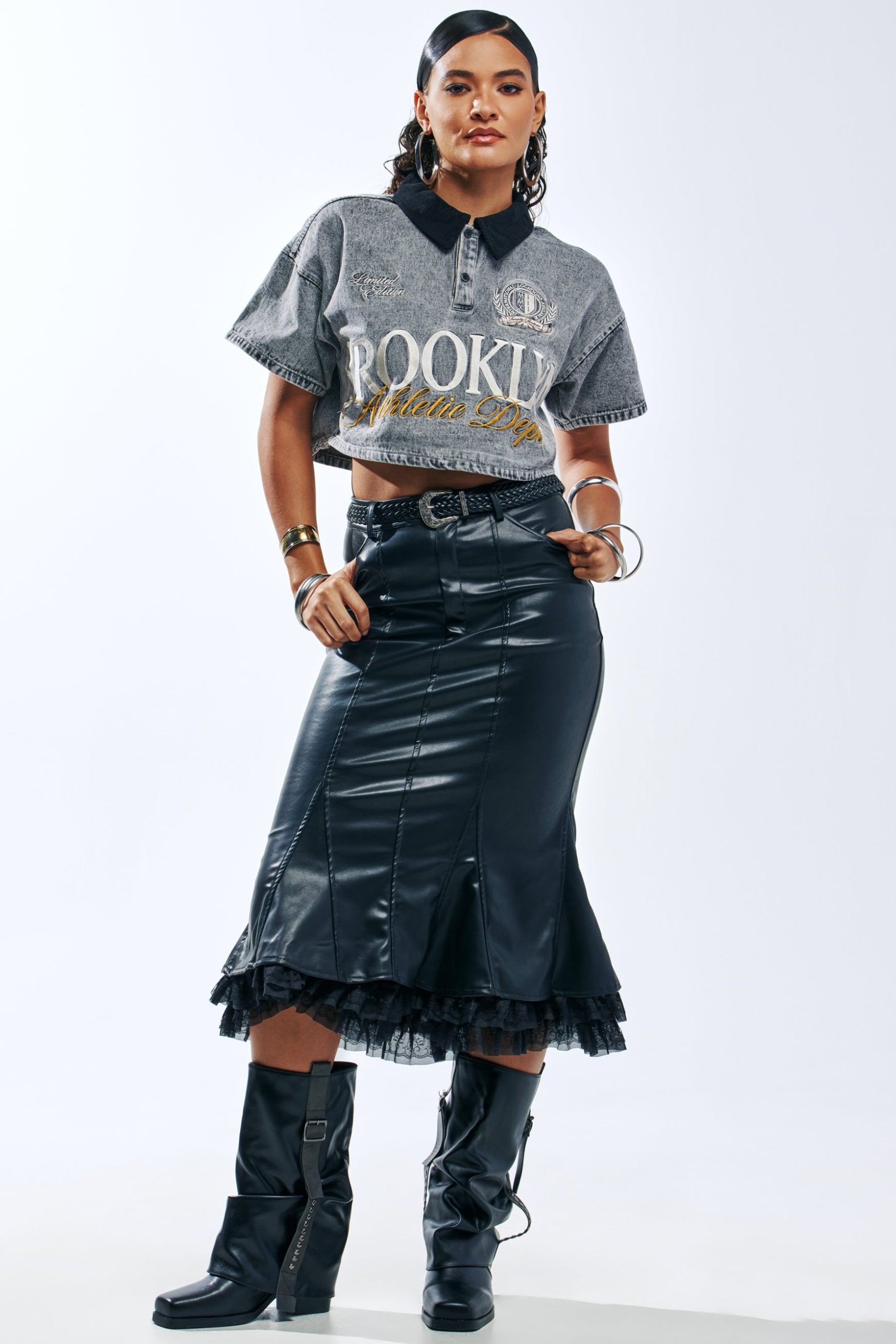 FEEL LIKE A QUEEN MIDI SKIRT - Image 8