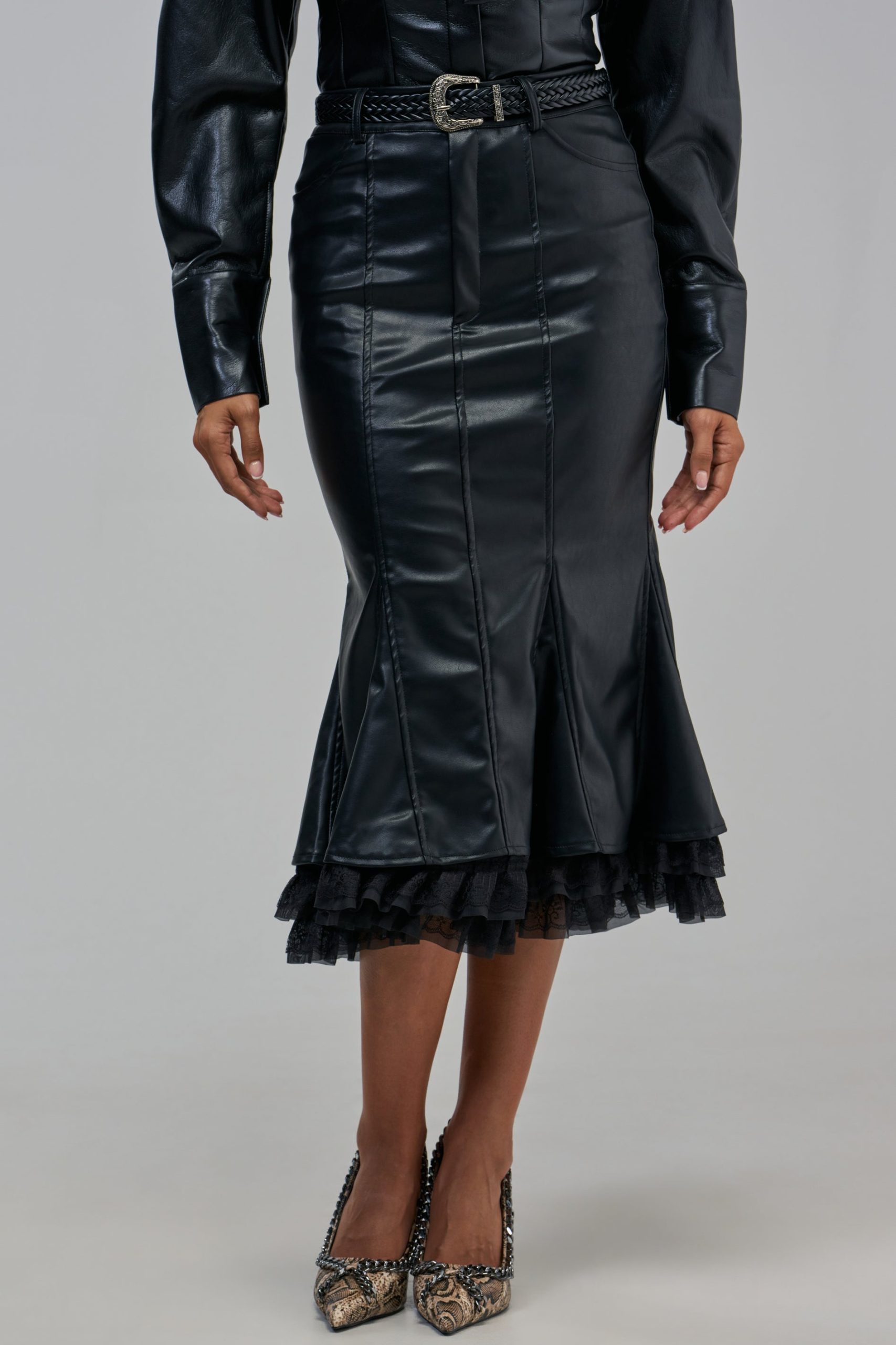 FEEL LIKE A QUEEN MIDI SKIRT - Image 7