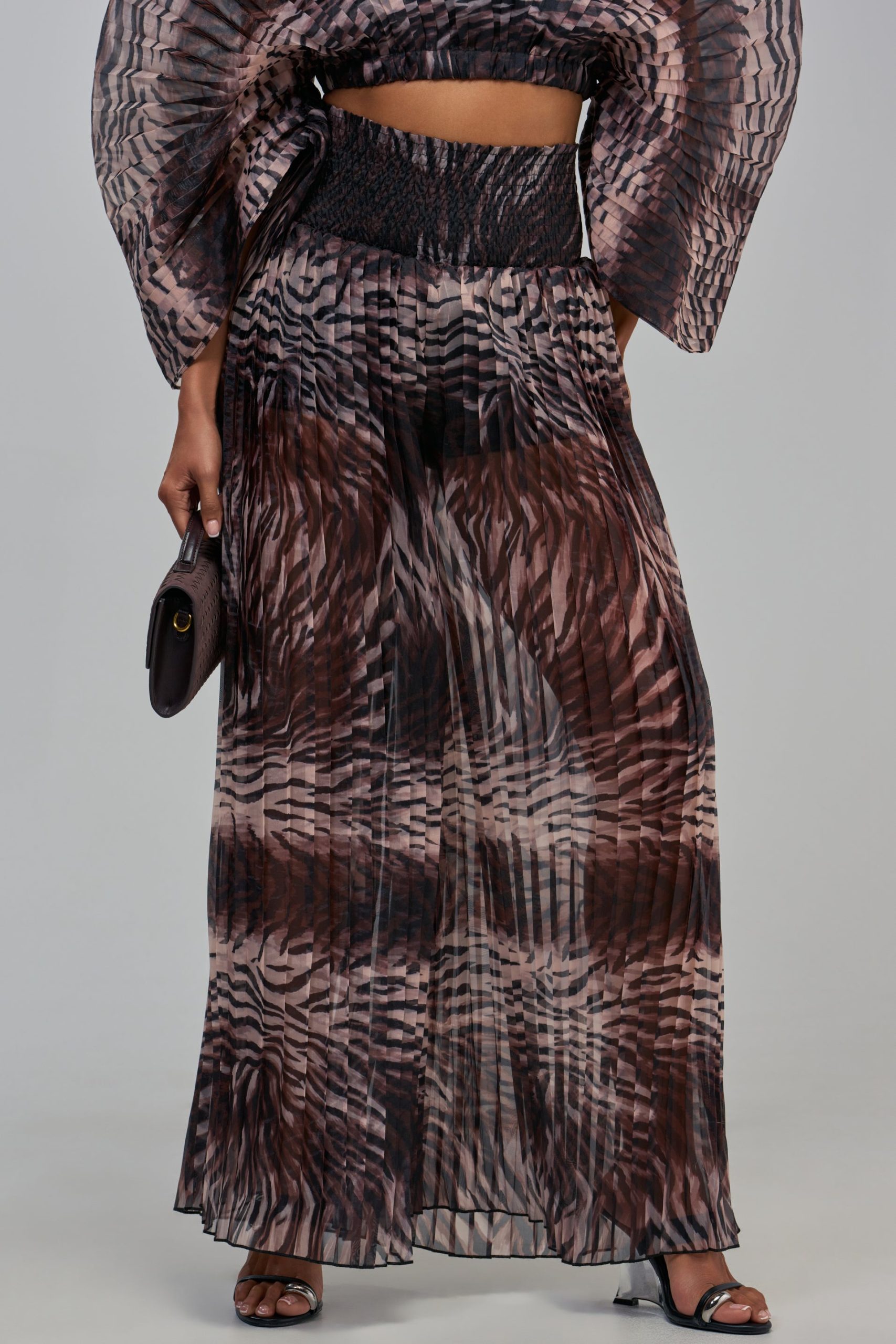 ANIMAL PRINT CHIFFON PANT - Image 5