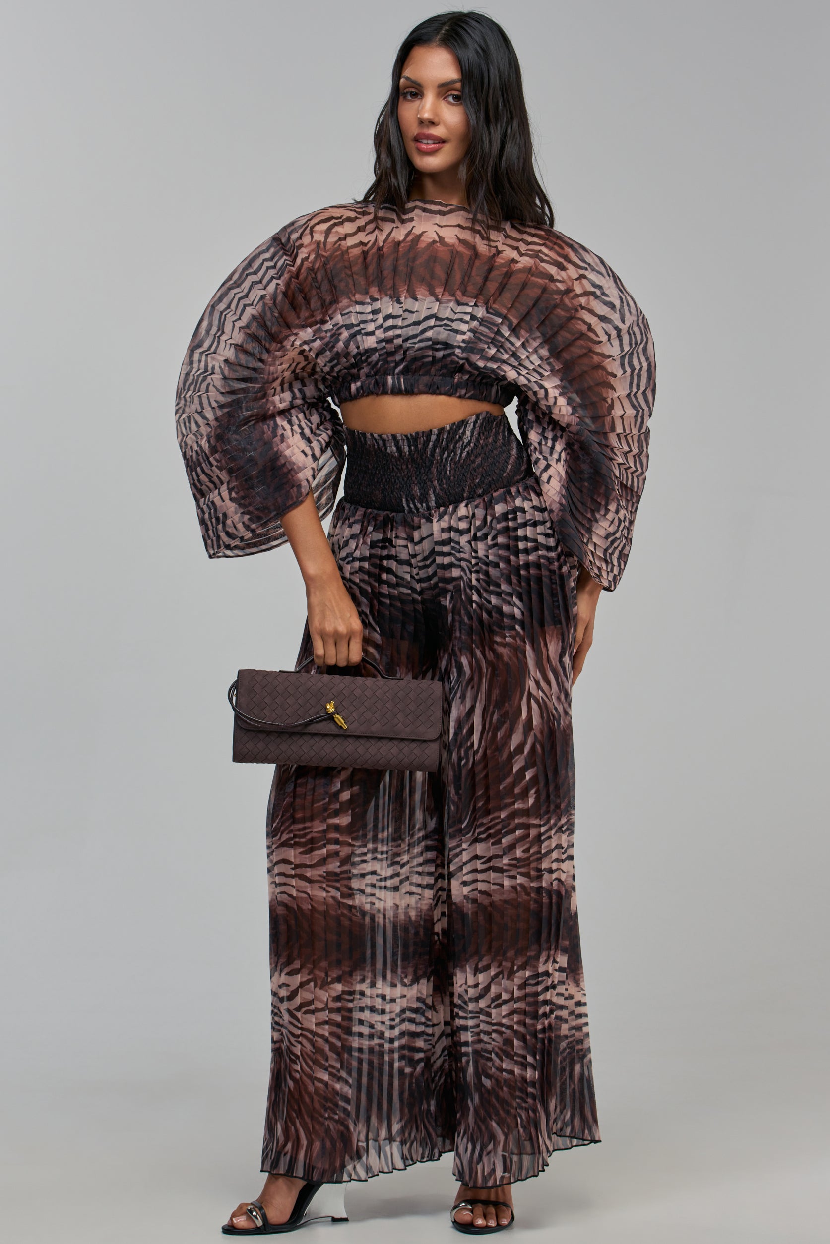 ANIMAL PRINT CHIFFON PANT - Image 6