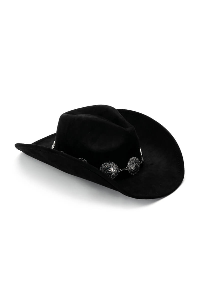 ROWDY WESTERN EMBELLISHED COWBOY HAT - Image 5