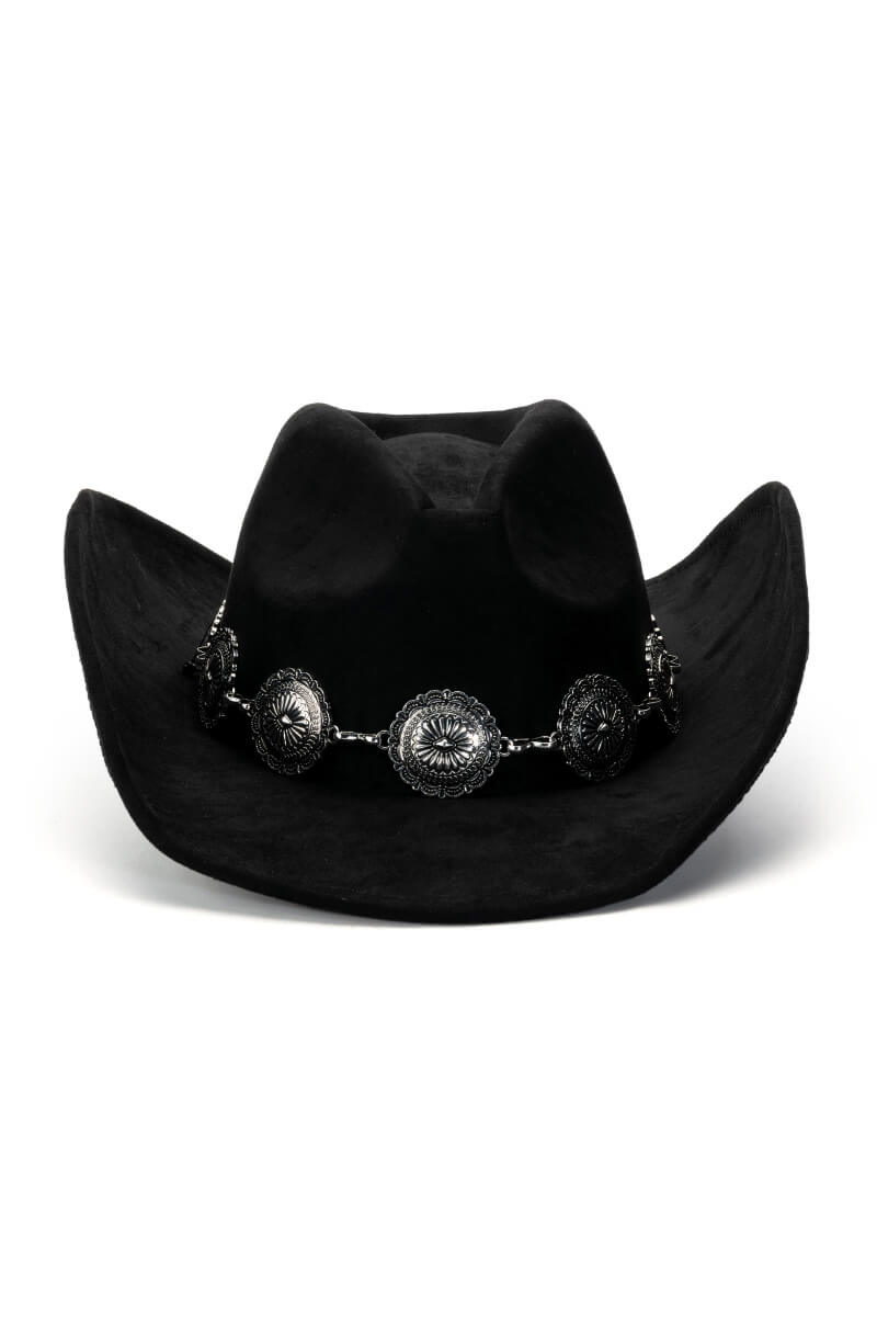 ROWDY WESTERN EMBELLISHED COWBOY HAT - Image 7