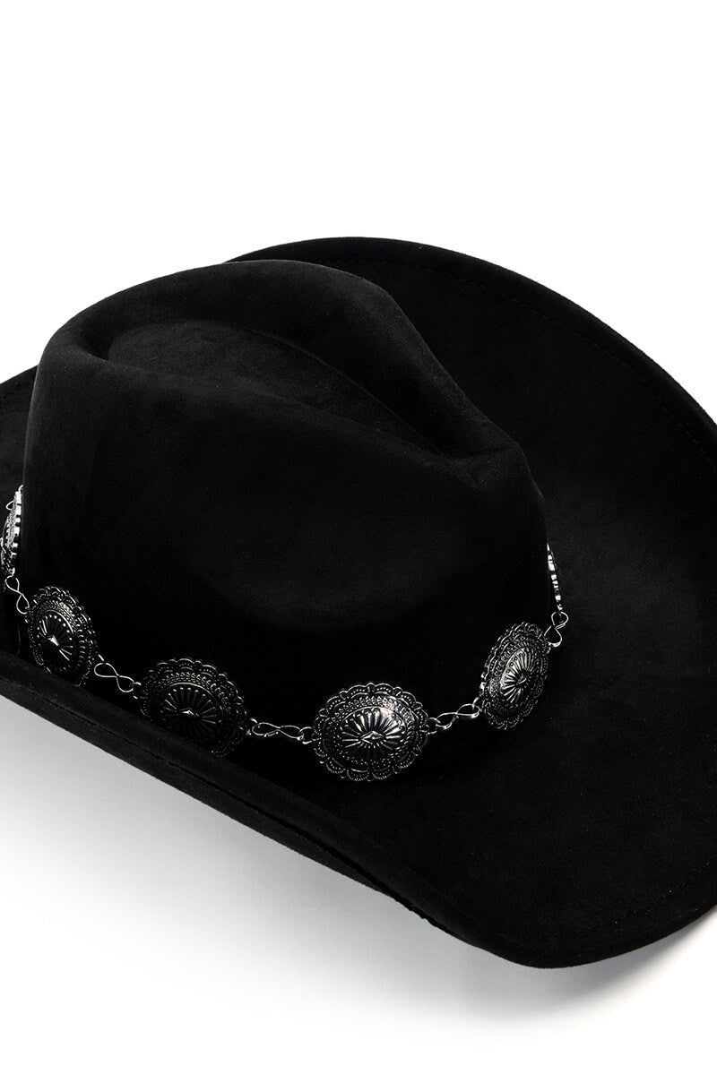 ROWDY WESTERN EMBELLISHED COWBOY HAT - Image 3