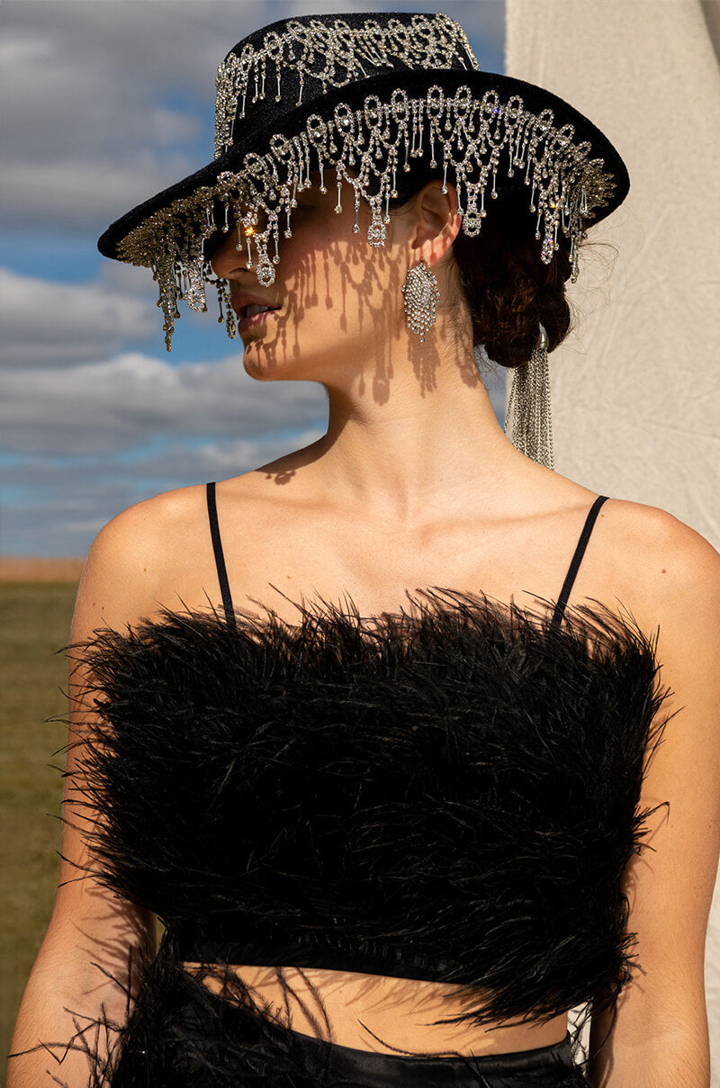 STALLION WESTERN EMBELLISHED COWBOY HAT - Image 5