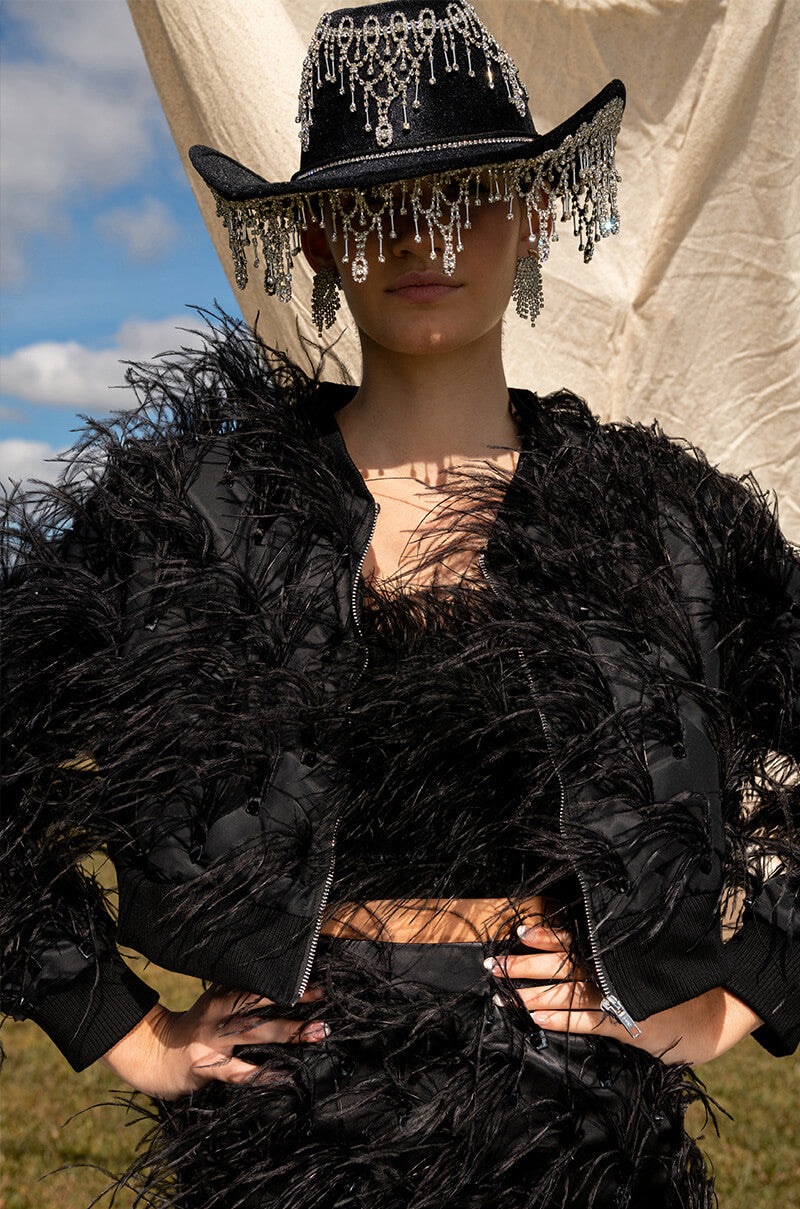 STALLION WESTERN EMBELLISHED COWBOY HAT - Image 11